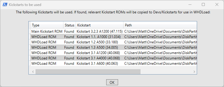Checked Roms Screenshot