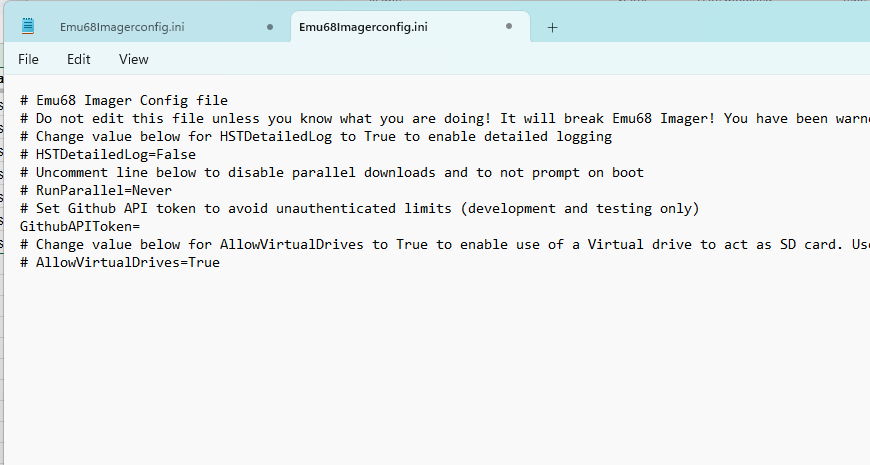 GithubAddToken