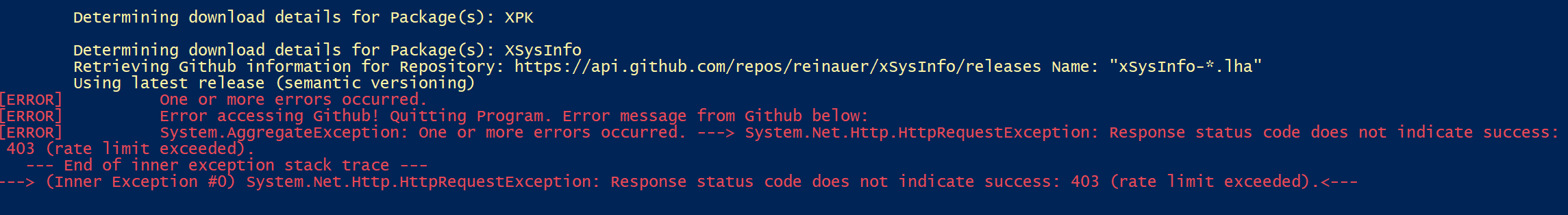 GithubRateLimit