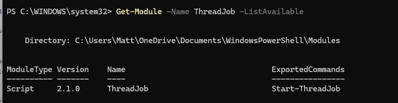 ThreadJob